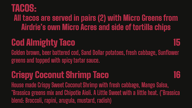 Daytona Beach Seafood Tacos photo